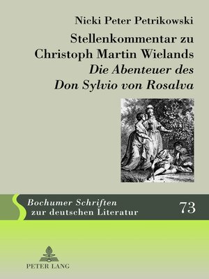 cover image of Stellenkommentar zu Christoph Martin Wielands «Die Abenteuer des Don Sylvio von Rosalva»